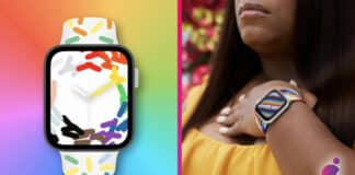 Apple Watch ciferník a náramok Pride