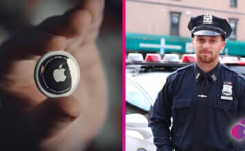 AirTag polícia