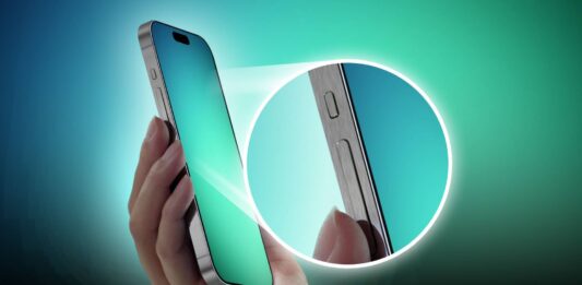 iPhone 16 Pro polovodičové tlačidlo