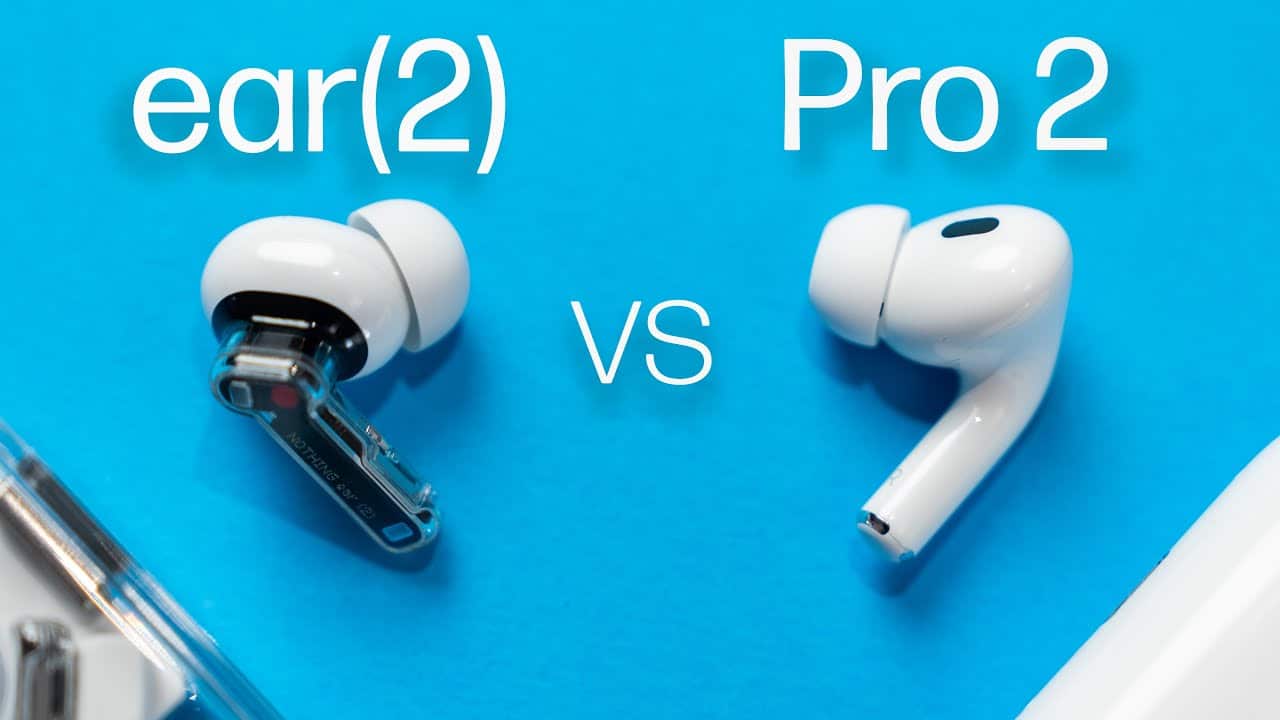 Nothing Ear 2 vs AirPods Pro