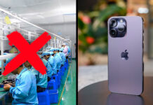 iPhone a továreň