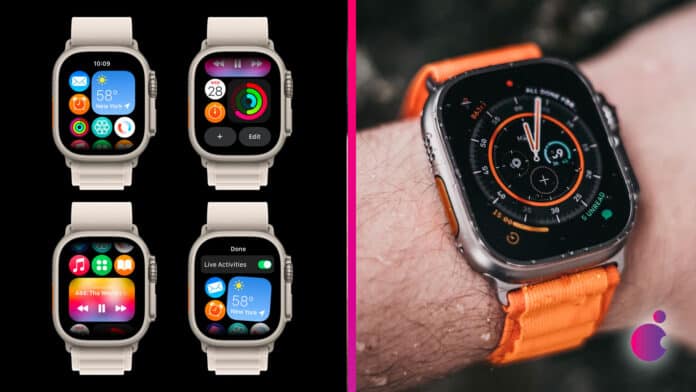 watchOS 10 widgety watchOS 10 widgety
