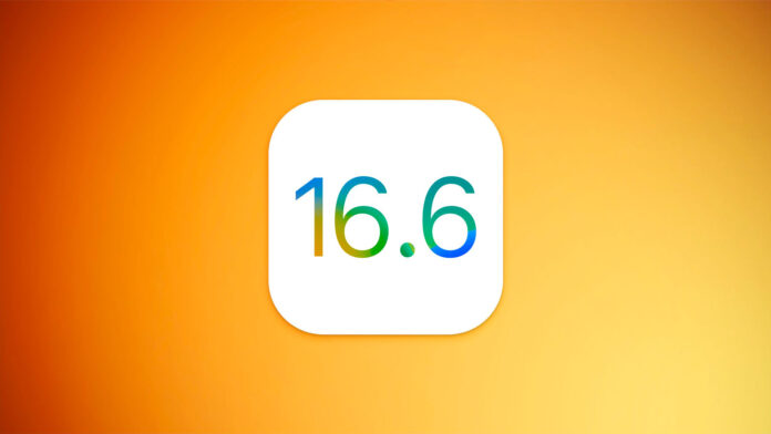 iOS 16.6 iOS 16.6