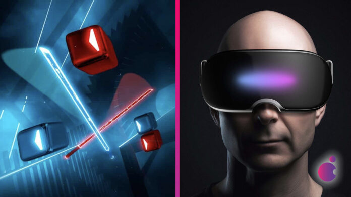 Apple VR/AR Headset Beatsaber Apple VR/AR Headset Beatsaber