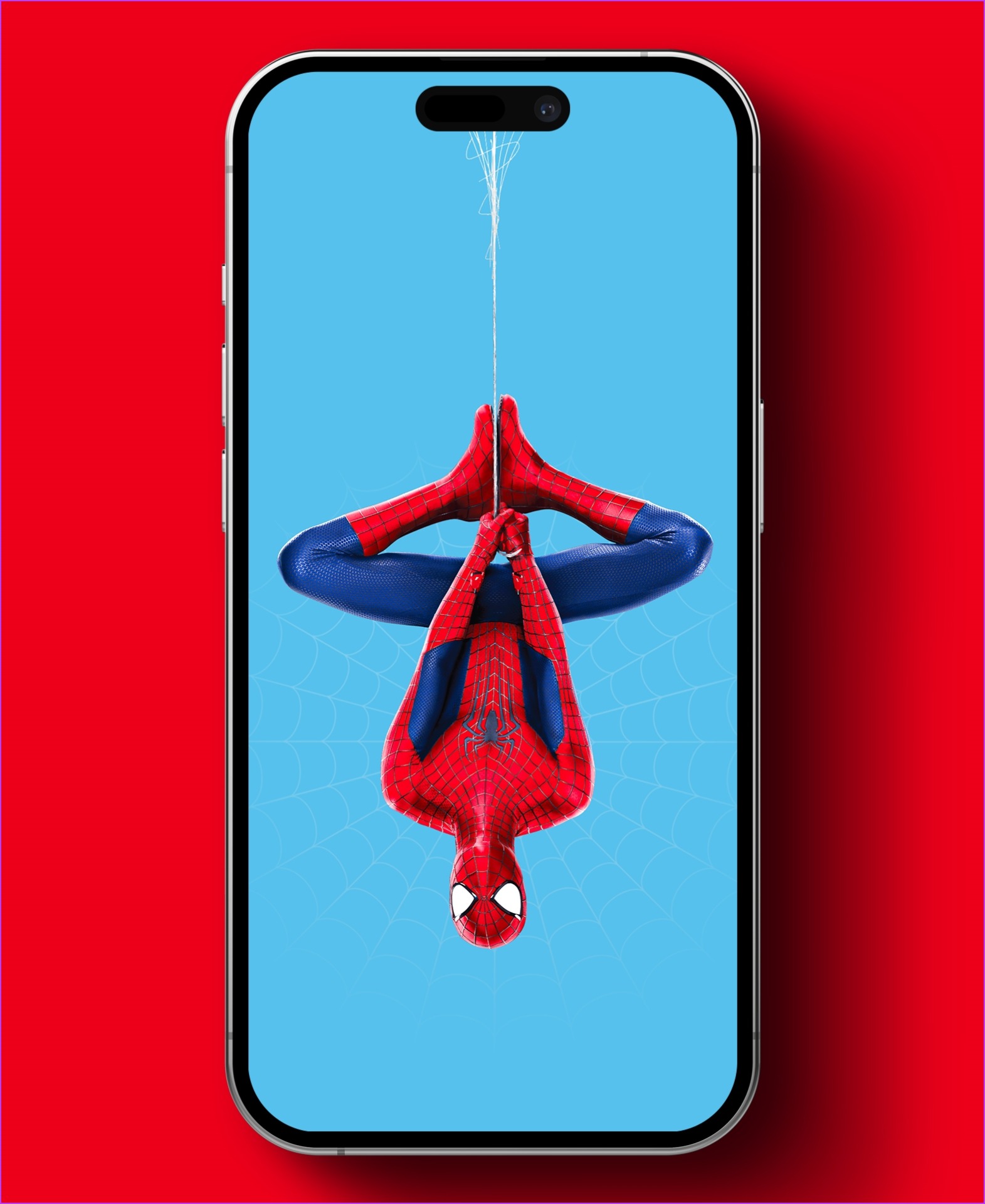 Pozadie spiderman pre iPhone 14 Pro Dynamic Island