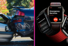 autonehoda Apple Watch