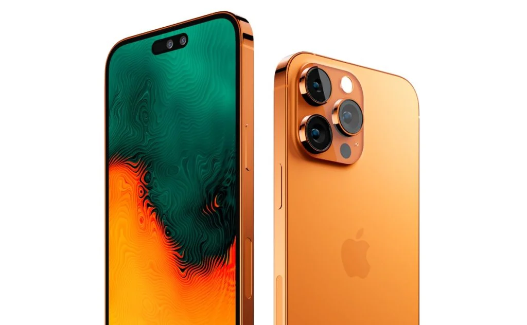 iPhone 15 Pro v oranžovej farbe