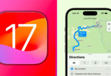 iOS 17 mapy novinky