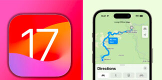 iOS 17 mapy novinky