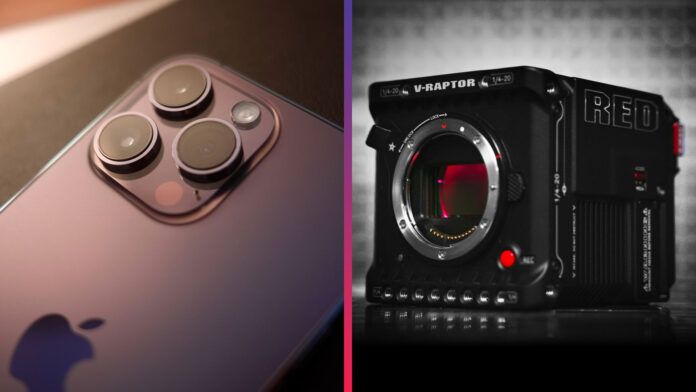 iPhone 14 Pro Max vs RED V-Raptor