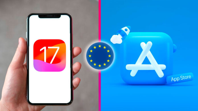 iOS 17 aplikáce mimo app store