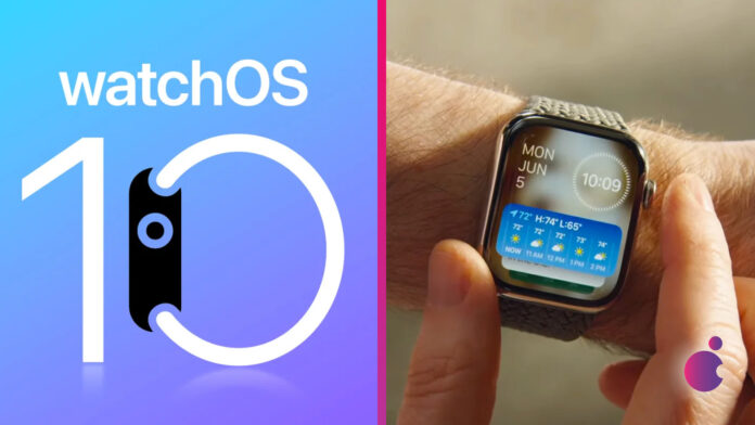 watchOS 10 widgety