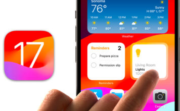 ios 17 widgety
