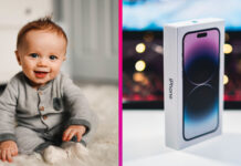 Dieťa iPhone
