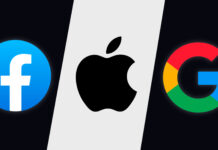 Facebook Apple Google