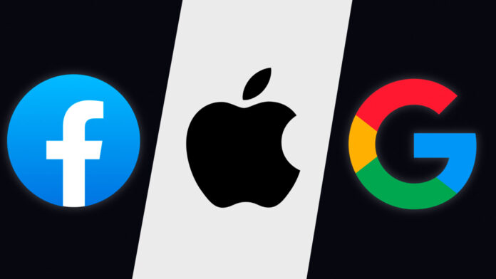 Facebook Apple Google Facebook Apple Google