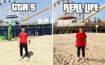 GTA 5 vs realita