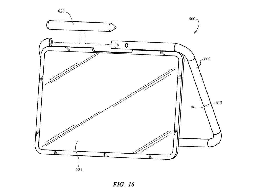 Patent pre nový obal na iPad