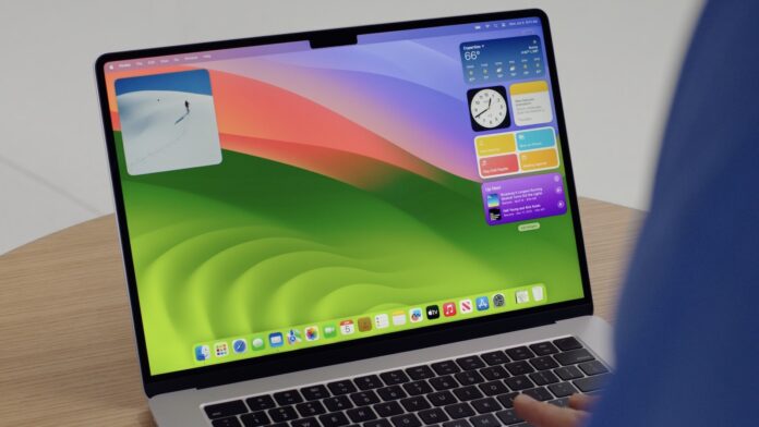 macOS Sonoma na MacBooku Pro macOS Sonoma na MacBooku Pro