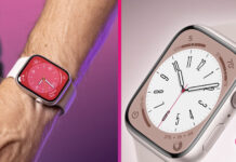 Apple Watch Series 9 v ružovej farbe