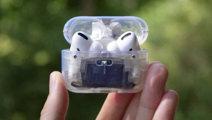 AirPods transparentné puzdro AirPods transparentné puzdro