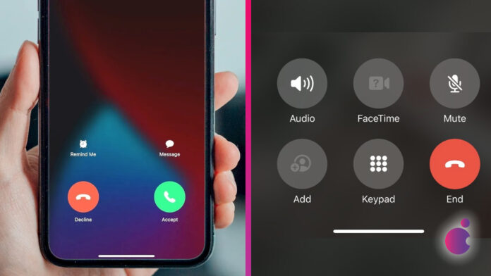 Tlačidlo pre ukončenie hovoru v iOS 17 Tlačidlo pre ukončenie hovoru v iOS 17
