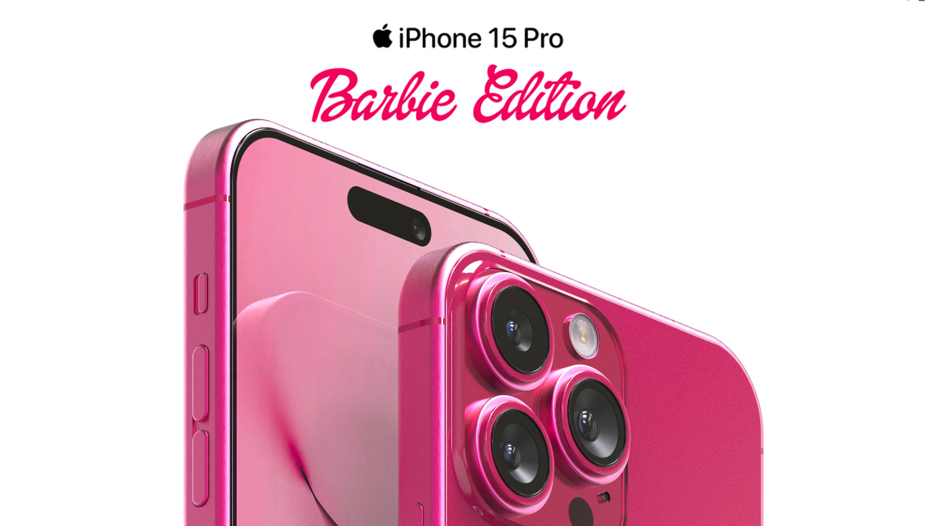 iPhone 15 Pro Barbie