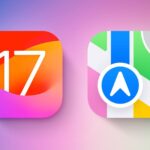 iOS 17 mapy