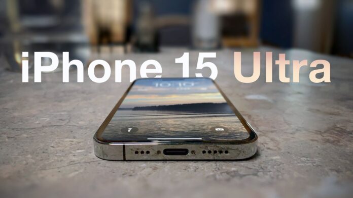 iPhone 15 Ultra koncept iPhone 15 Ultra koncept