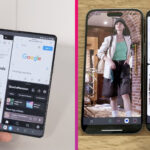 iPhone Samsung Galaxy Z Fold 5