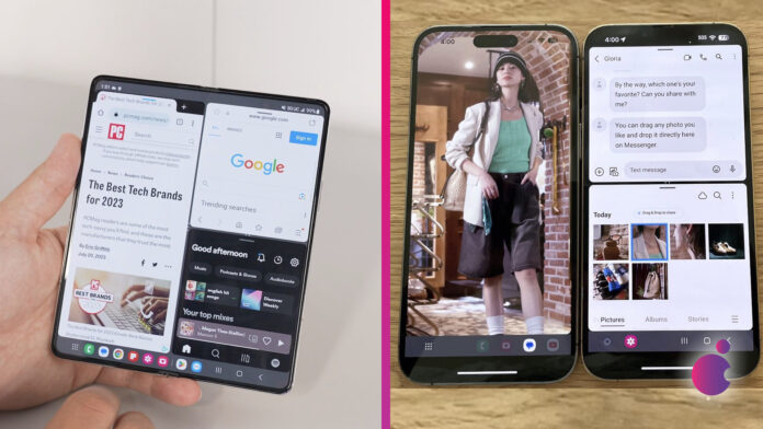 iPhone Samsung Galaxy Z Fold 5 iPhone Samsung Galaxy Z Fold 5