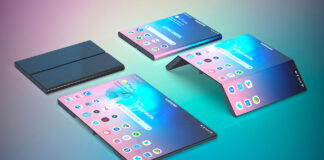 skladací tablet od Samsungu