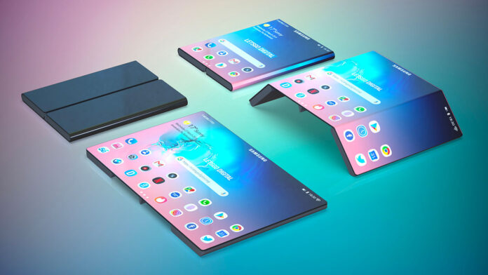 skladací tablet od Samsungu