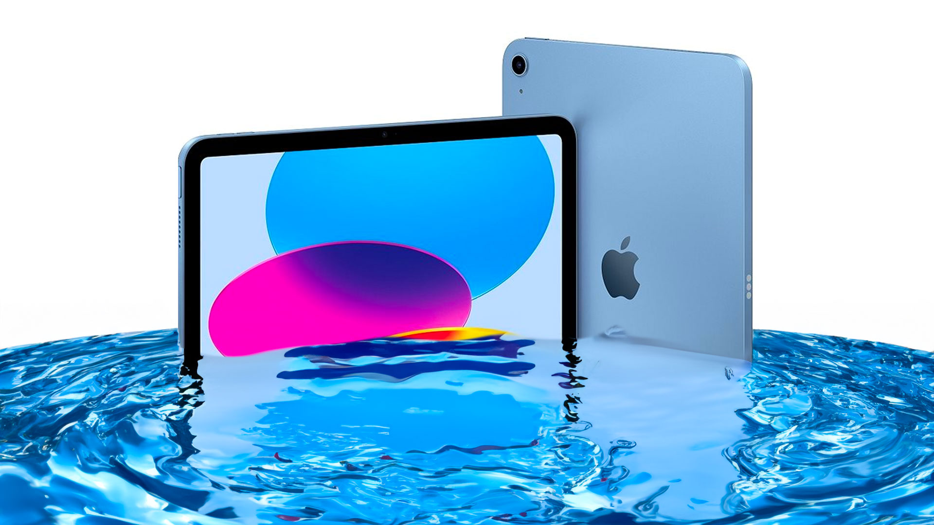 iPad pod vodou