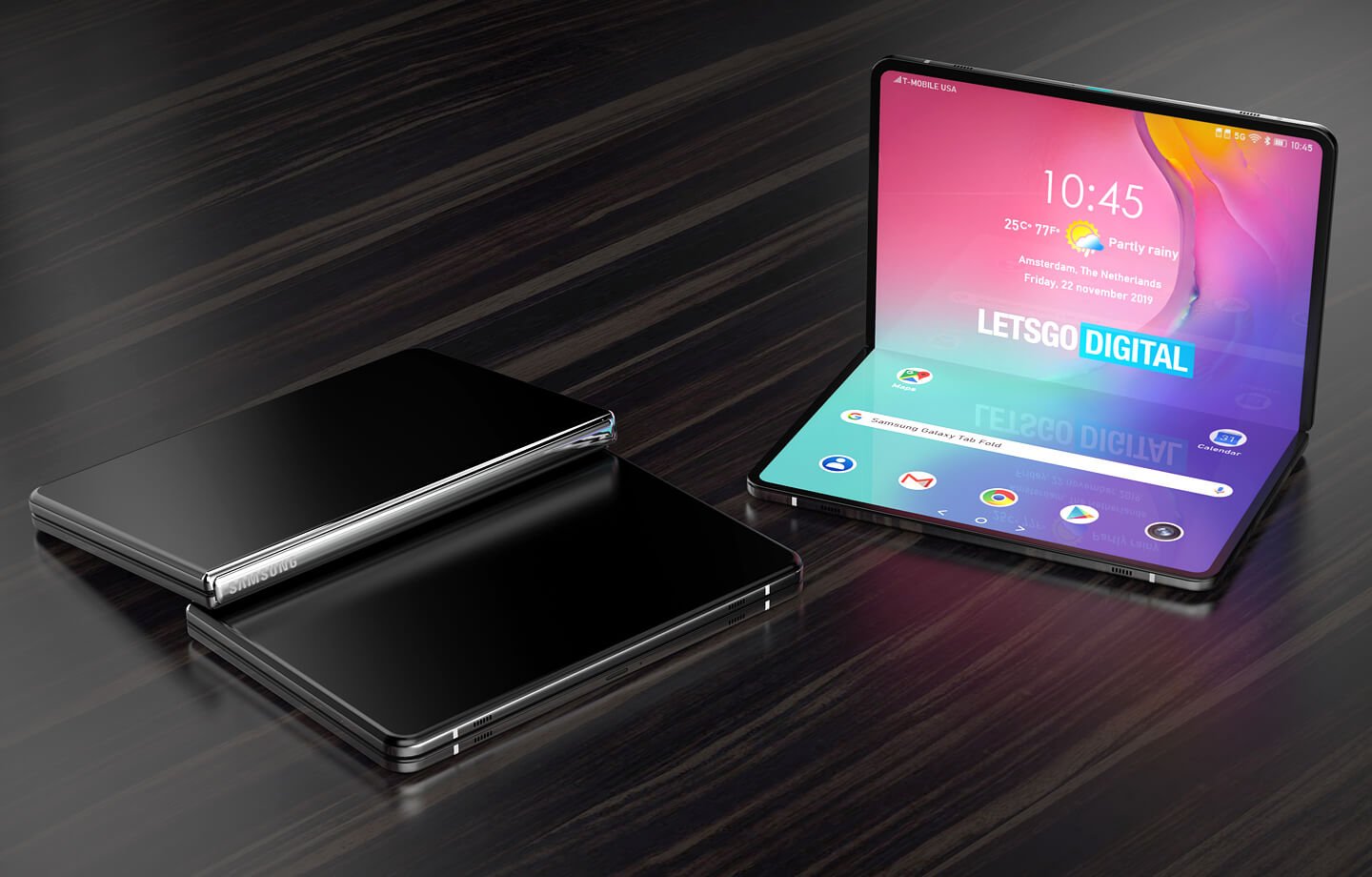 skladací tablet od Samsungu