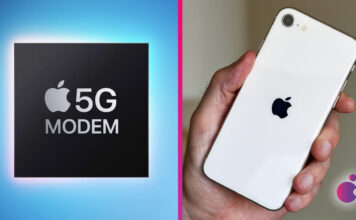 5G modem iPhone SE