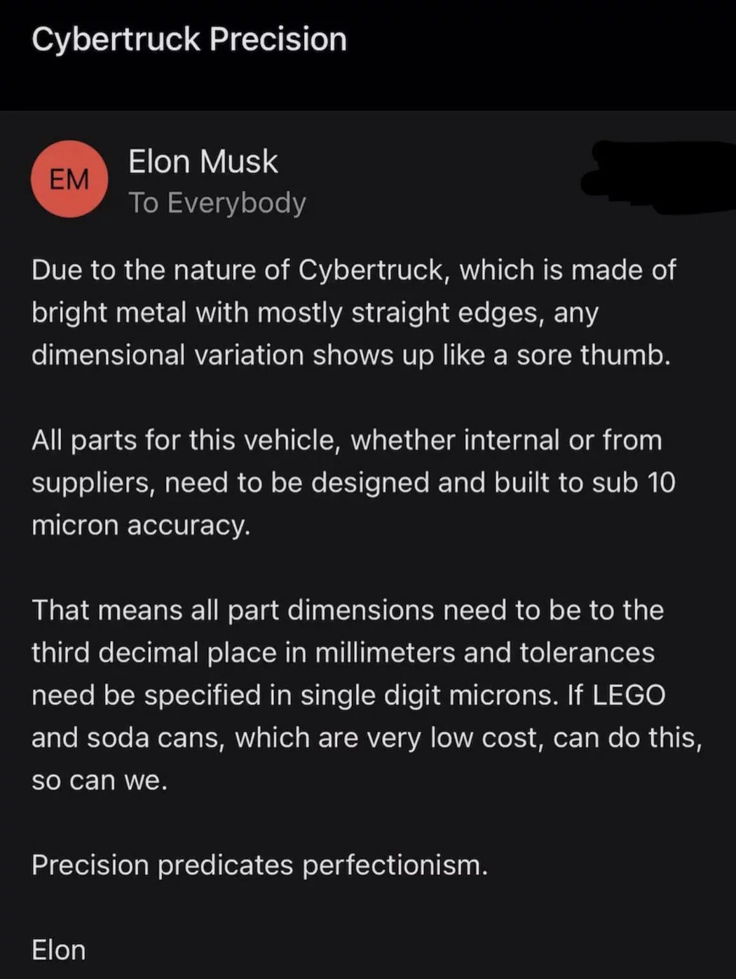 Tesla Cybertruck Elon Musk