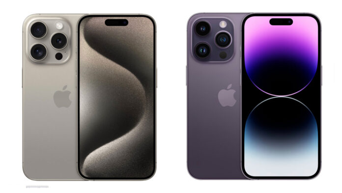 iPhone 15 Pro vs iPhone 14 Pro iPhone 15 Pro vs iPhone 14 Pro