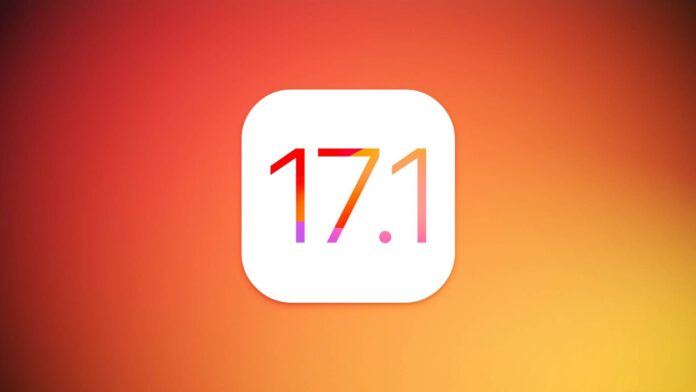 iOS 17.1 iOS 17.1