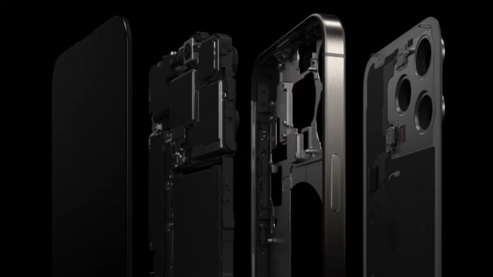 iPhone 15 Pro teardown