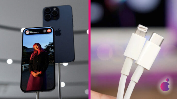 iPhone 15 Pro nabíjanie