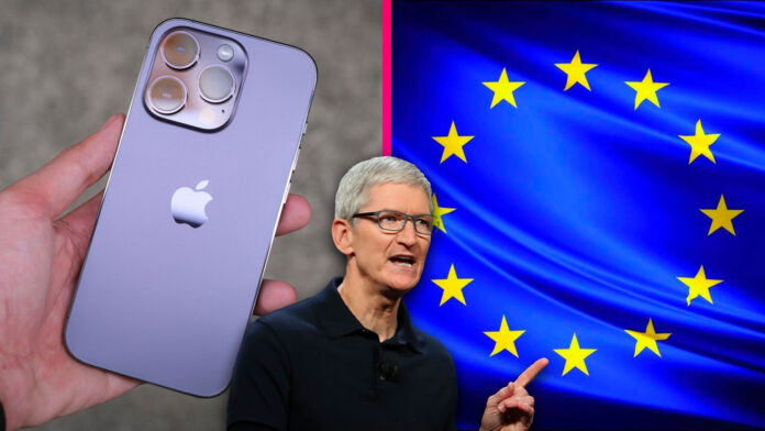 iPhone Tim Cook Európska únia