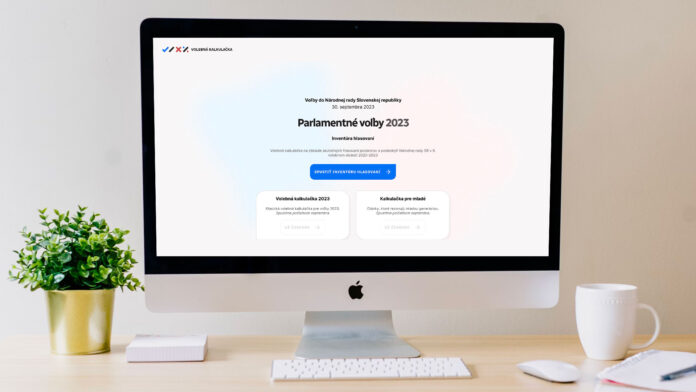volabná kalulačka parlamentné voľby 2023