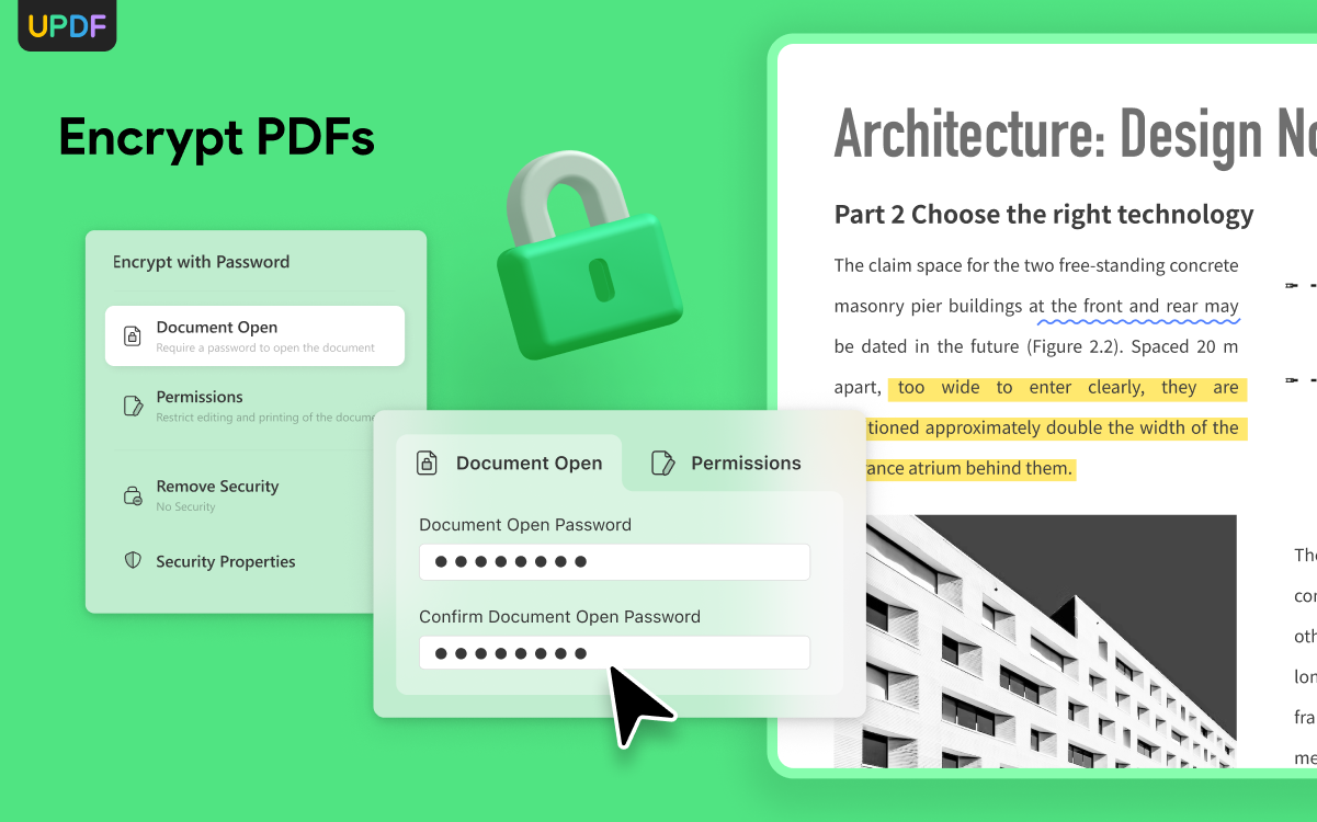 UPDF ochráni vaše PDF dokumenty