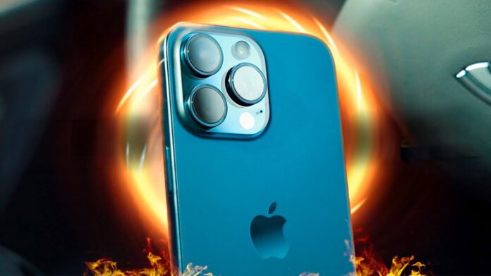 iPhone 15 Pro sa prehrieva