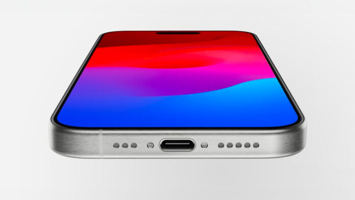 iPhone 15 titán