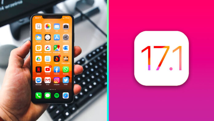 iPhone a iOS 17.1 iPhone a iOS 17.1
