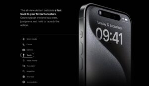 Action Button pre iPhone 15 Pro 
