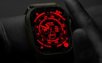 Apple Watch Ultra displej