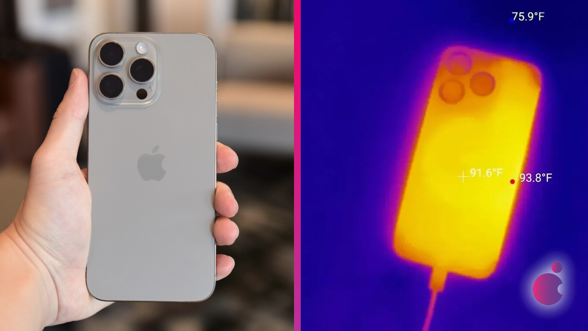 iPhone 15 Pro prehrievanie